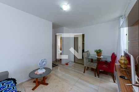 Salas de Tv e Jantar de apartamento à venda com 2 quartos, 100m² em Piratininga, Belo Horizonte