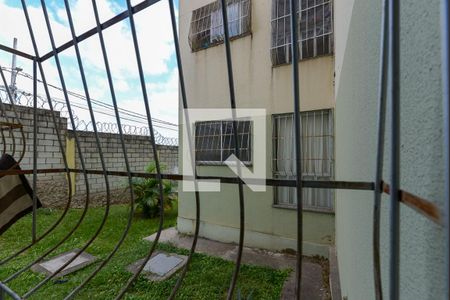 Vista das Salas de Tv e Jantar de apartamento à venda com 2 quartos, 100m² em Piratininga, Belo Horizonte