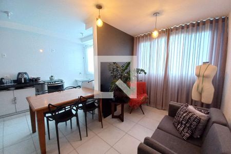 sala de apartamento à venda com 2 quartos, 50m² em Piratininga (venda Nova), Belo Horizonte