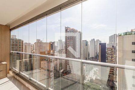 Varanda de apartamento para alugar com 1 quarto, 73m² em Indianópolis, São Paulo