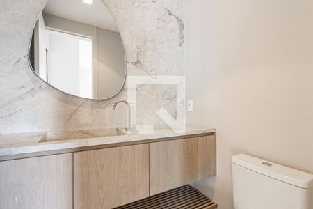 Lavabo de apartamento para alugar com 1 quarto, 73m² em Indianópolis, São Paulo