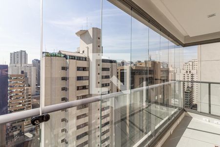 Varanda de apartamento para alugar com 1 quarto, 73m² em Indianópolis, São Paulo