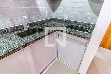 Cozinha de kitnet/studio para alugar com 1 quarto, 29m² em Vila Buarque, São Paulo