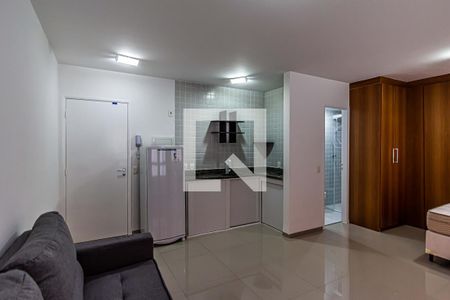 Cozinha de kitnet/studio para alugar com 1 quarto, 29m² em Vila Buarque, São Paulo