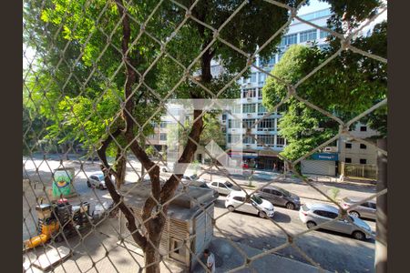 Vista da Sala de apartamento para alugar com 3 quartos, 130m² em Tijuca, Rio de Janeiro