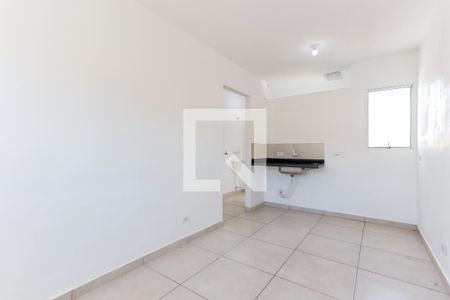 Sala e Cozinha de apartamento para alugar com 1 quarto, 30m² em Vila Albertina, São Paulo
