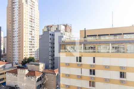 Vista da Sala de apartamento para alugar com 1 quarto, 41m² em República, São Paulo