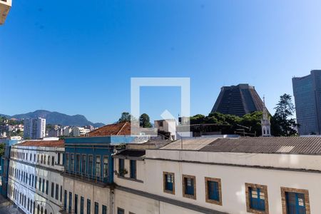 Vista da Sala de apartamento para alugar com 1 quarto, 27m² em Centro, Rio de Janeiro