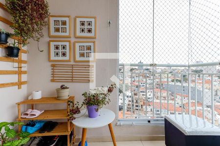 Varanda Gourmet de apartamento à venda com 3 quartos, 70m² em Vila Paiva, São Paulo