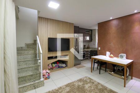 Sala/Cozinha de casa de condomínio à venda com 2 quartos, 110m² em Vila Alpina, São Paulo