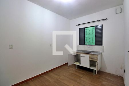 Cozinha de casa para alugar com 1 quarto, 60m² em Jardim Alzira Franco, Santo André