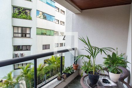 Varanda da sala de apartamento à venda com 4 quartos, 178m² em Planalto Paulista, São Paulo