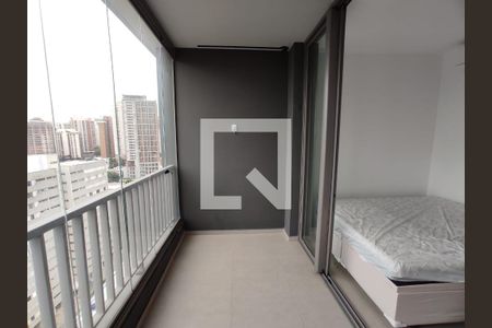 Varanda de kitnet/studio à venda com 1 quarto, 25m² em Perdizes, São Paulo