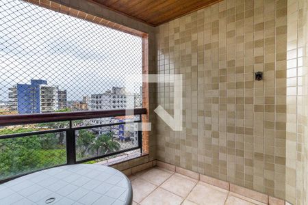 Varanda de apartamento para alugar com 2 quartos, 90m² em Caiçara, Praia Grande