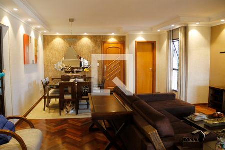 Sala de apartamento à venda com 3 quartos, 170m² em Barcelona, São Caetano do Sul
