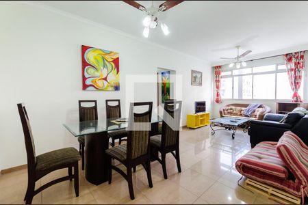 Sala de apartamento para alugar com 2 quartos, 110m² em Ponta da Praia, Santos