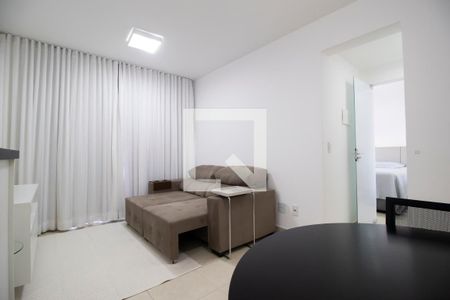 Sala de apartamento para alugar com 1 quarto, 42m² em Bairro Vila Maria José , Goiânia