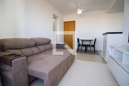 Sala de apartamento para alugar com 1 quarto, 42m² em Bairro Vila Maria José , Goiânia