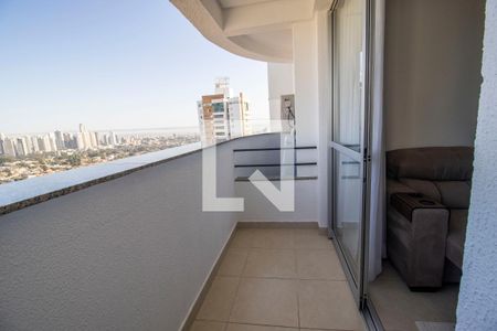 Sacada de apartamento para alugar com 1 quarto, 42m² em Vila Maria José, Goiânia