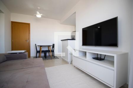 Sala de apartamento para alugar com 1 quarto, 42m² em Bairro Vila Maria José , Goiânia