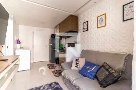 Studio à venda com 31m², 1 quarto e sem vagaSala