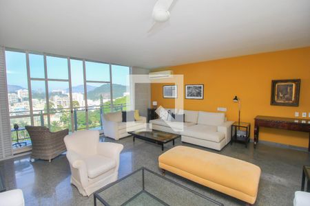Sala de Estar de apartamento para alugar com 3 quartos, 288m² em Laranjeiras, Rio de Janeiro