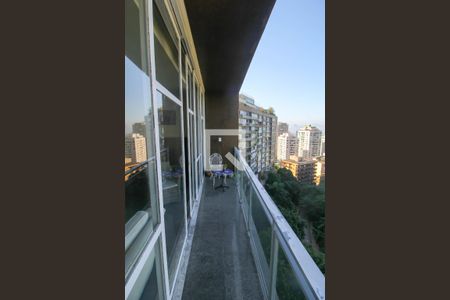 Varanda da Sala de apartamento para alugar com 3 quartos, 288m² em Laranjeiras, Rio de Janeiro