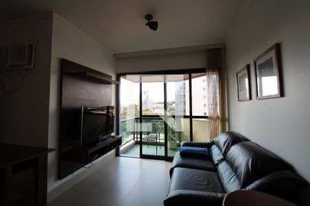 Sala de apartamento para alugar com 1 quarto, 70m² em Cambuí, Campinas