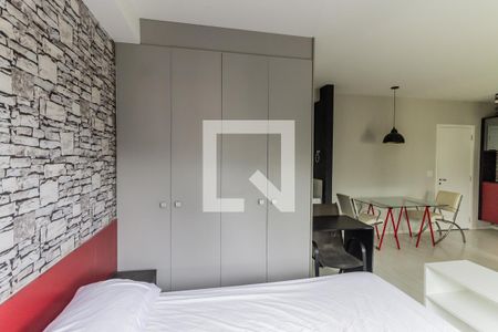 Studio Armários de kitnet/studio para alugar com 1 quarto, 38m² em Vila Andrade, São Paulo