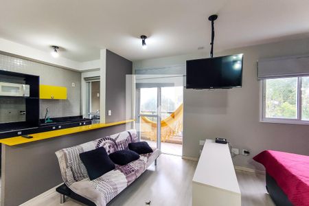 Studio - Sala de kitnet/studio para alugar com 1 quarto, 38m² em Vila Andrade, São Paulo