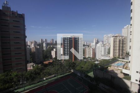 Vista da varanda de apartamento à venda com 4 quartos, 308m² em Vila Andrade, São Paulo