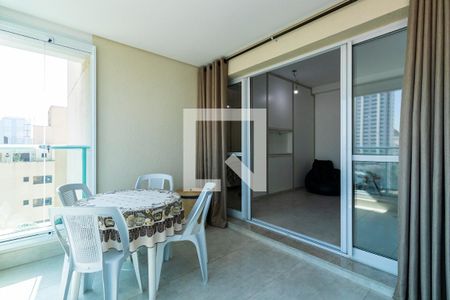 Varanda de apartamento para alugar com 1 quarto, 40m² em Paraíso, São Paulo