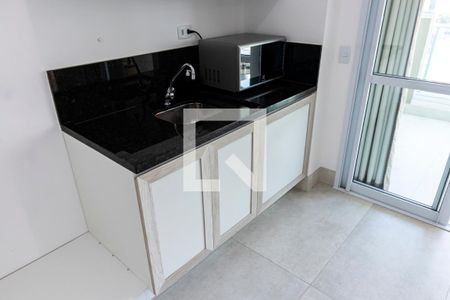 Sala e Cozinha de apartamento para alugar com 1 quarto, 40m² em Paraíso, São Paulo