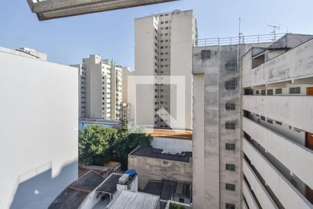 Vista da Sala de apartamento para alugar com 2 quartos, 50m² em Santa Cecília, São Paulo