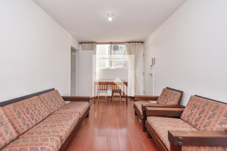 Sala de apartamento para alugar com 2 quartos, 50m² em Santa Cecília, São Paulo