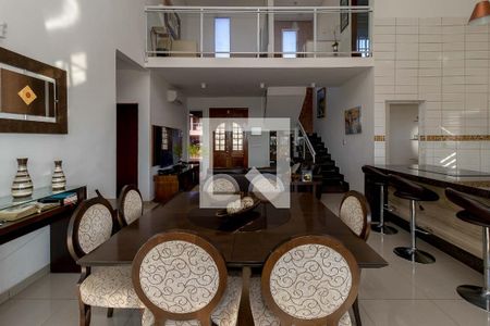 Sala de casa de condomínio à venda com 4 quartos, 322m² em Jundiaí Mirim, Jundiaí