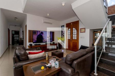 Sala de casa de condomínio à venda com 4 quartos, 322m² em Jundiaí Mirim, Jundiaí