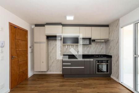 Cozinha de kitnet/studio para alugar com 1 quarto, 34m² em Vila Galvão, Guarulhos