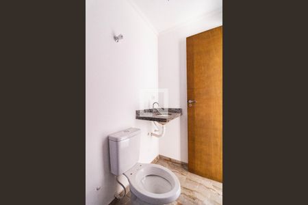 Detalhe banheiro de kitnet/studio para alugar com 1 quarto, 35m² em Vila Santa Catarina, São Paulo