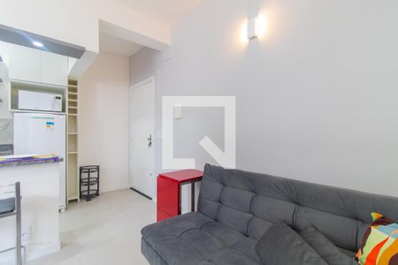 Sala de apartamento para alugar com 1 quarto, 28m² em Farroupilha, Porto Alegre