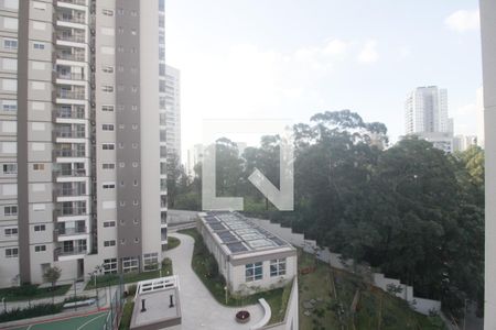 Vista da varanda de apartamento para alugar com 2 quartos, 56m² em Vila Andrade, São Paulo