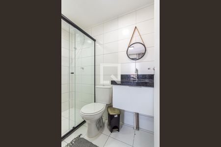 Banheiro de apartamento para alugar com 1 quarto, 24m² em Bela Vista, São Paulo