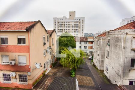 Vista da Sala de apartamento para alugar com 2 quartos, 54m² em São Sebastião, Porto Alegre