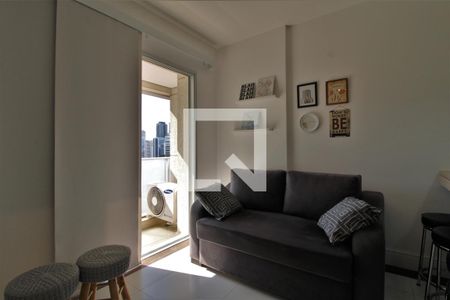 Sala de apartamento para alugar com 1 quarto, 32m² em Santo Amaro, São Paulo