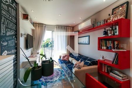 Sala de apartamento à venda com 1 quarto, 83m² em Jardim Leonor, São Paulo