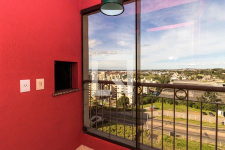 Varanda da Sala de apartamento à venda com 2 quartos, 68m² em Sarandi, Porto Alegre