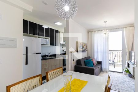 Sala de apartamento à venda com 2 quartos, 55m² em Bonfim, Campinas