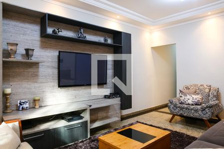 Sala de casa à venda com 3 quartos, 180m² em Vila Scarpelli, Santo André