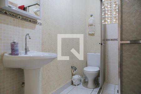 Banheiro de apartamento para alugar com 1 quarto, 57m² em Pompéia, Santos