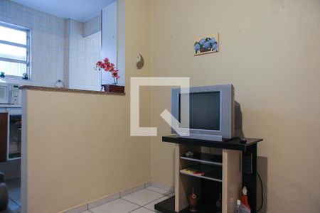 Sala de apartamento para alugar com 1 quarto, 57m² em Pompéia, Santos